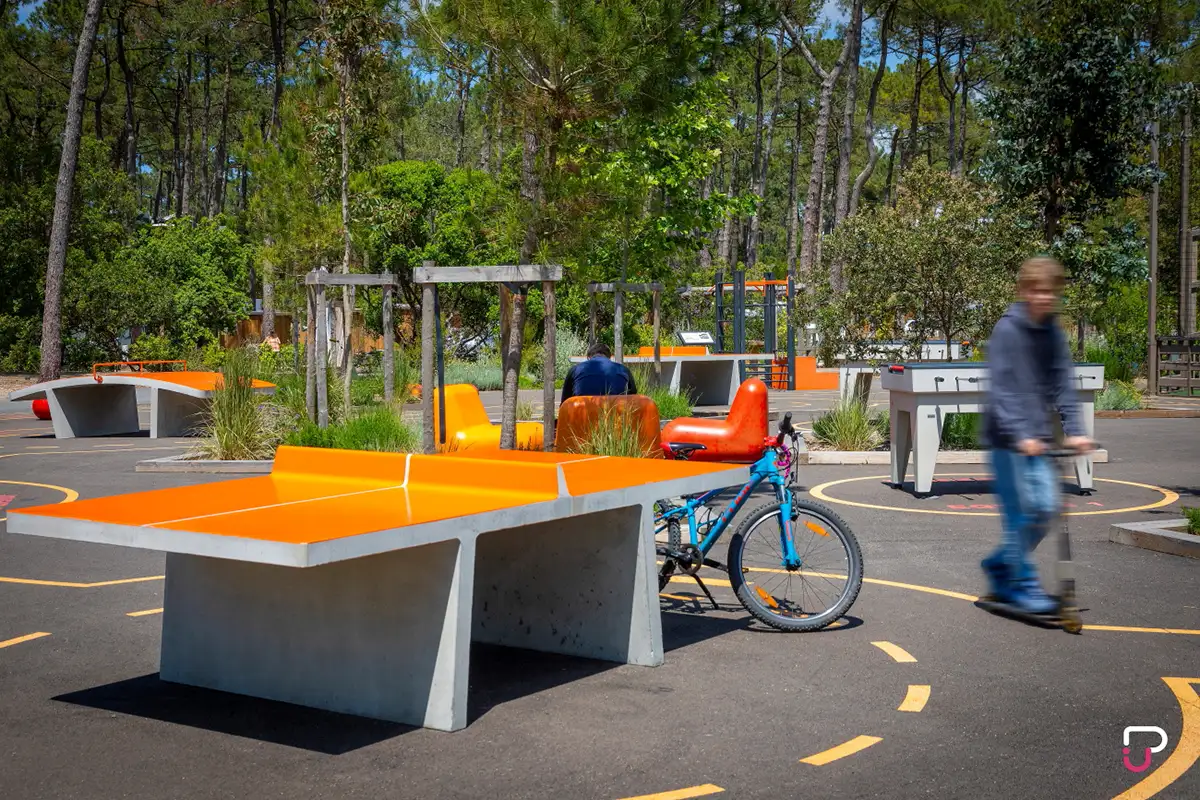 Espaces de loisirs - ping pong